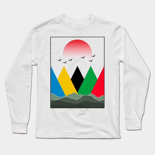 Tokyo 2021 - World Olympic Spirit | 2 sided | Limited Edition Long Sleeve T-Shirt by VISUALUV